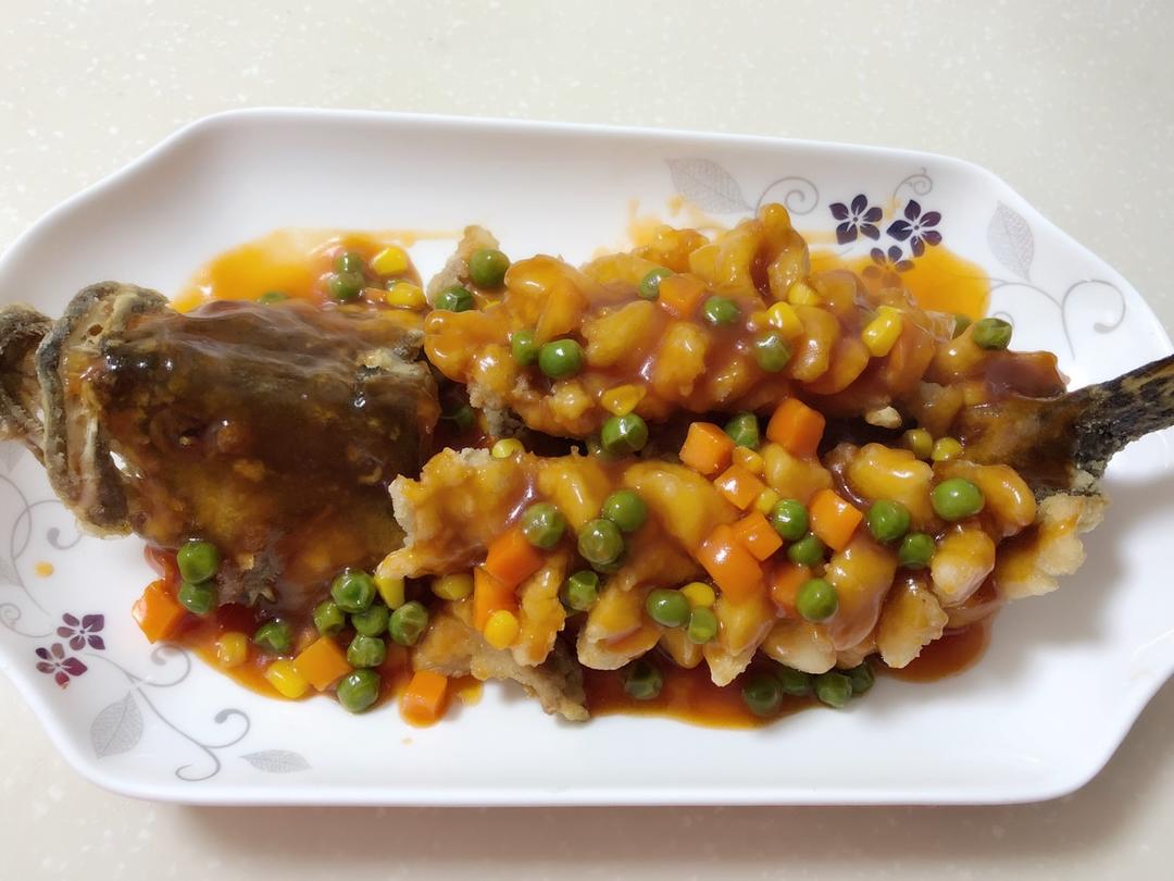 年菜必学【松鼠桂鱼】，给你多动图食谱，不信你学不会！（孔瑶原创食谱）