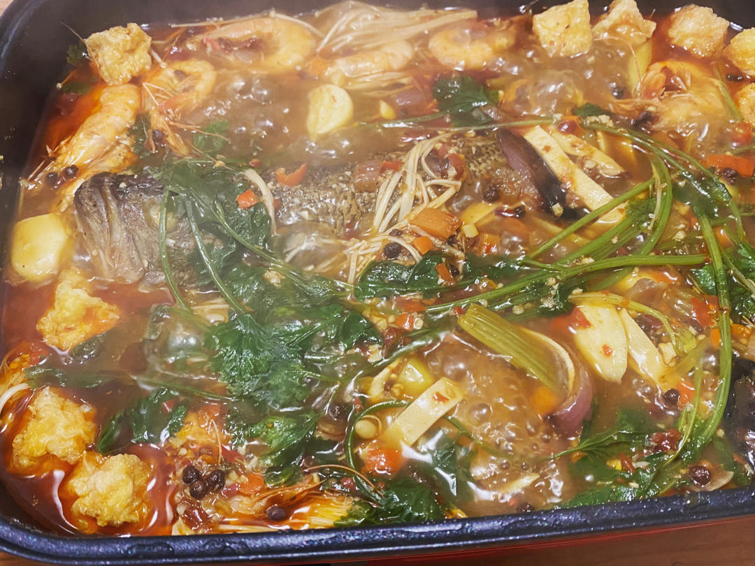 摩飞锅香辣烤鱼（无烤箱也可以）