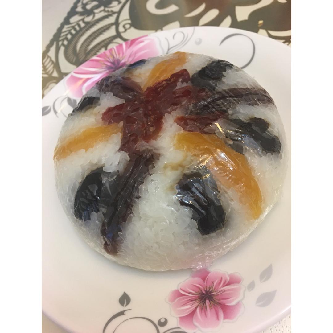【猪油夹沙八宝饭】古法蒸糯米
