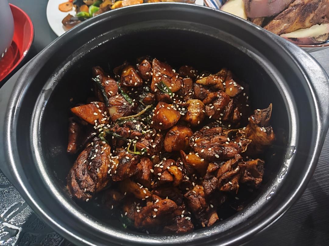 台式三杯鸡