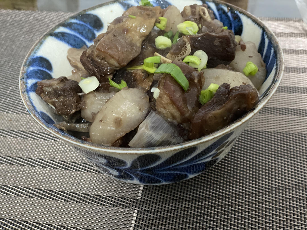 羊肉炖白萝卜