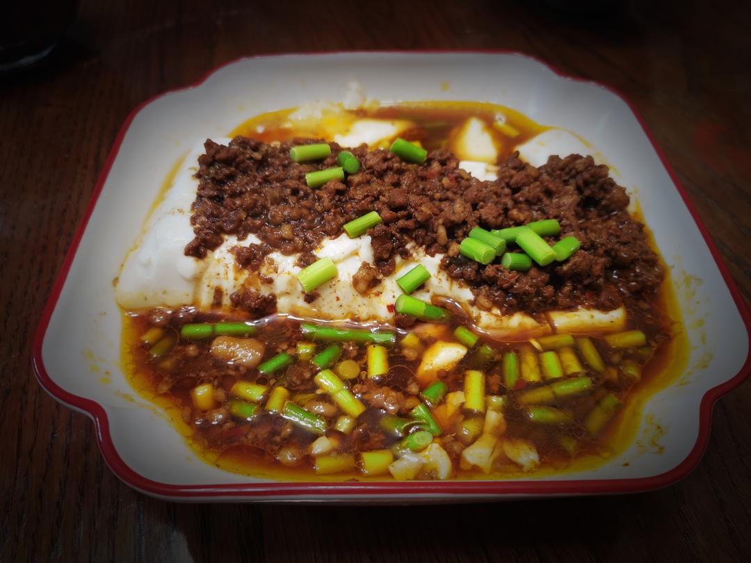 麻婆过桥豆腐