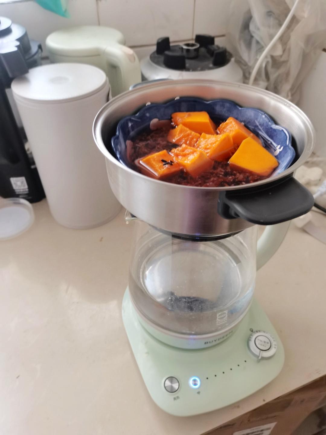 杂粮南瓜饭【2月北鼎养生壶食谱】