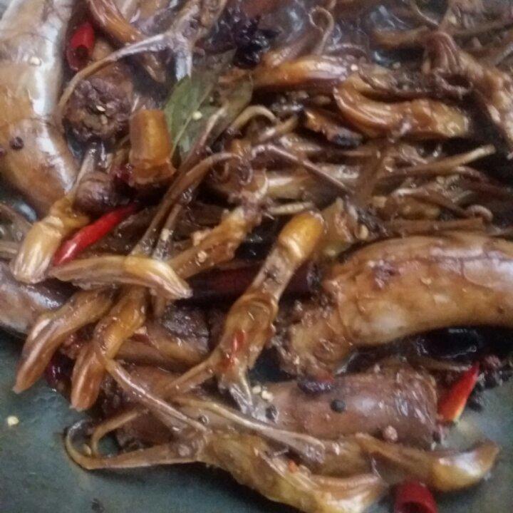 香辣鸭舌