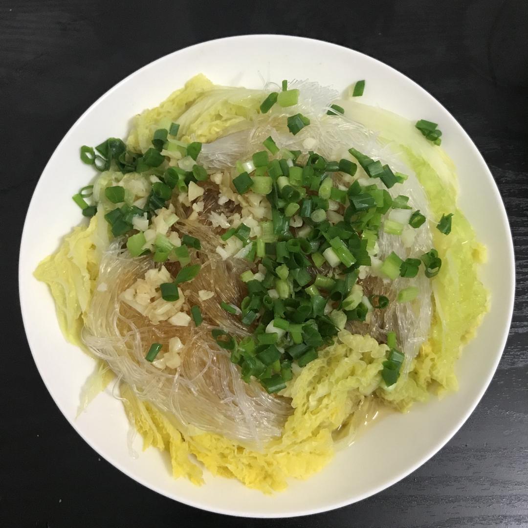 蒜蓉粉丝蒸娃娃菜