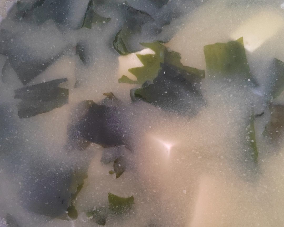 味噌海带豆腐汤的做法