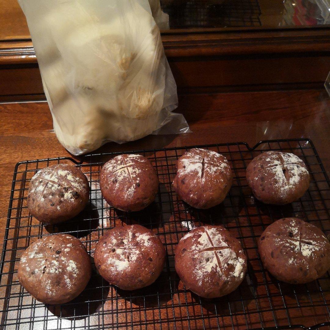 巧克力软欧包(无糖)