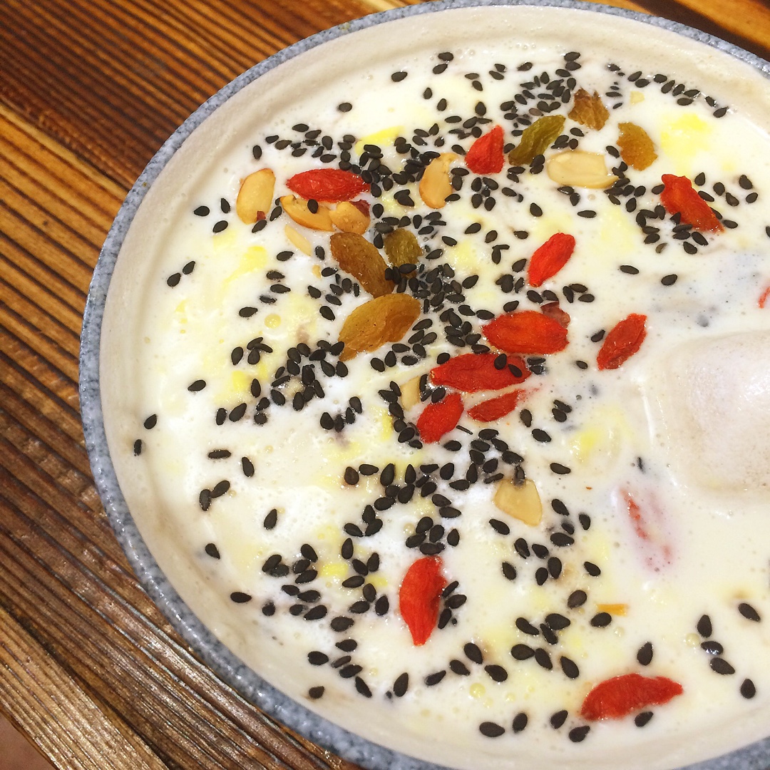 噗吃吃吃做的牛奶鸡蛋醪糟