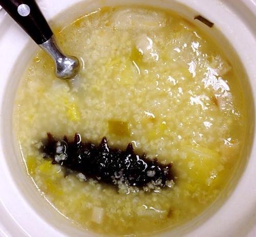 欢乐来宝妈做的增强免疫力的海参粥推荐收藏