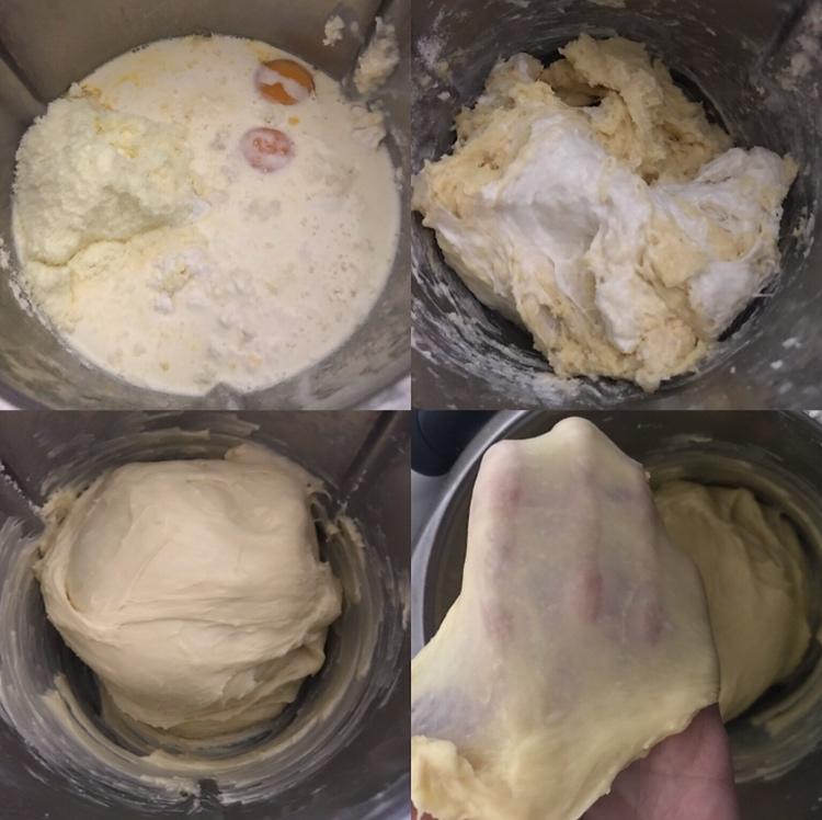 纯奶手撕吐司的做法 步骤1