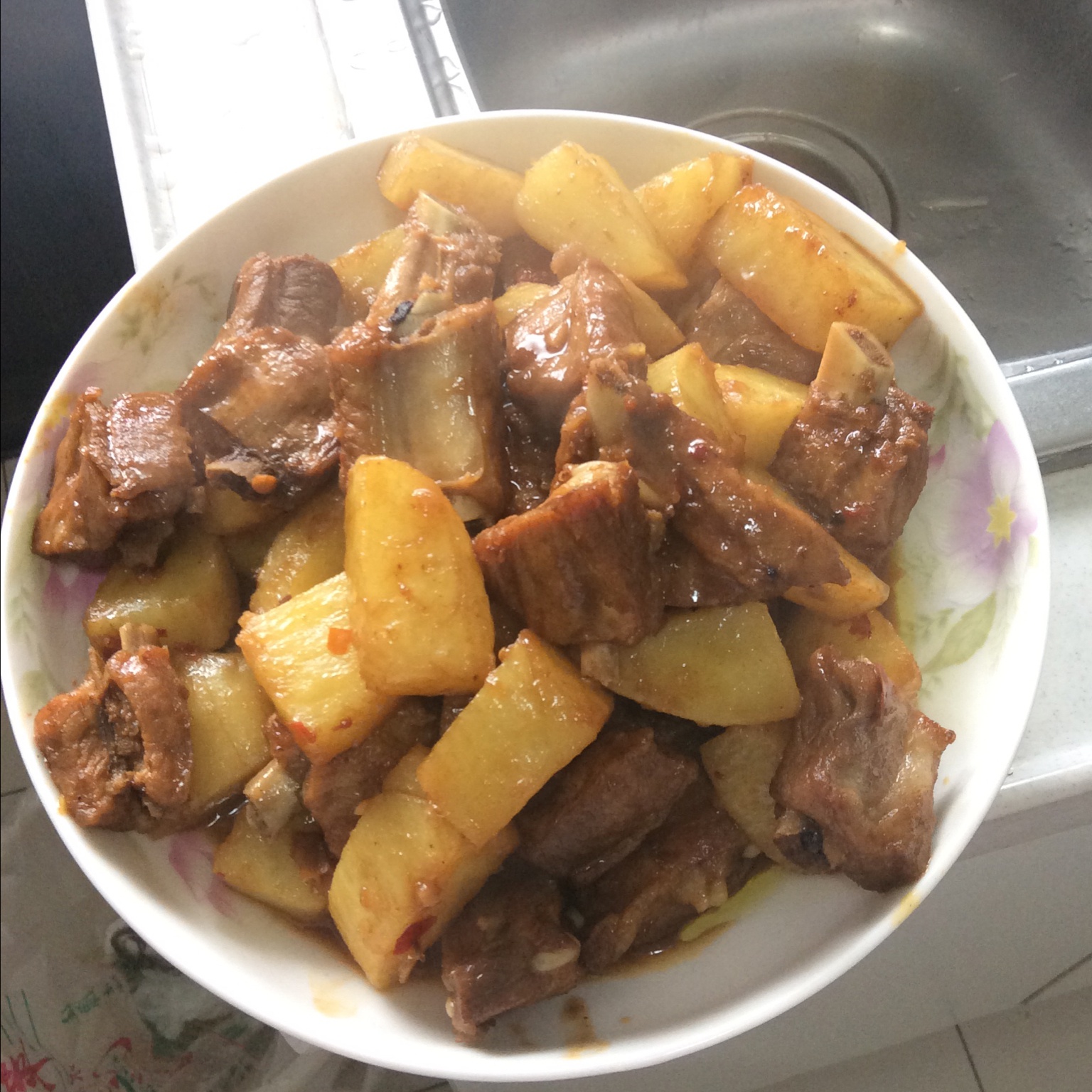 川味土豆烧排骨