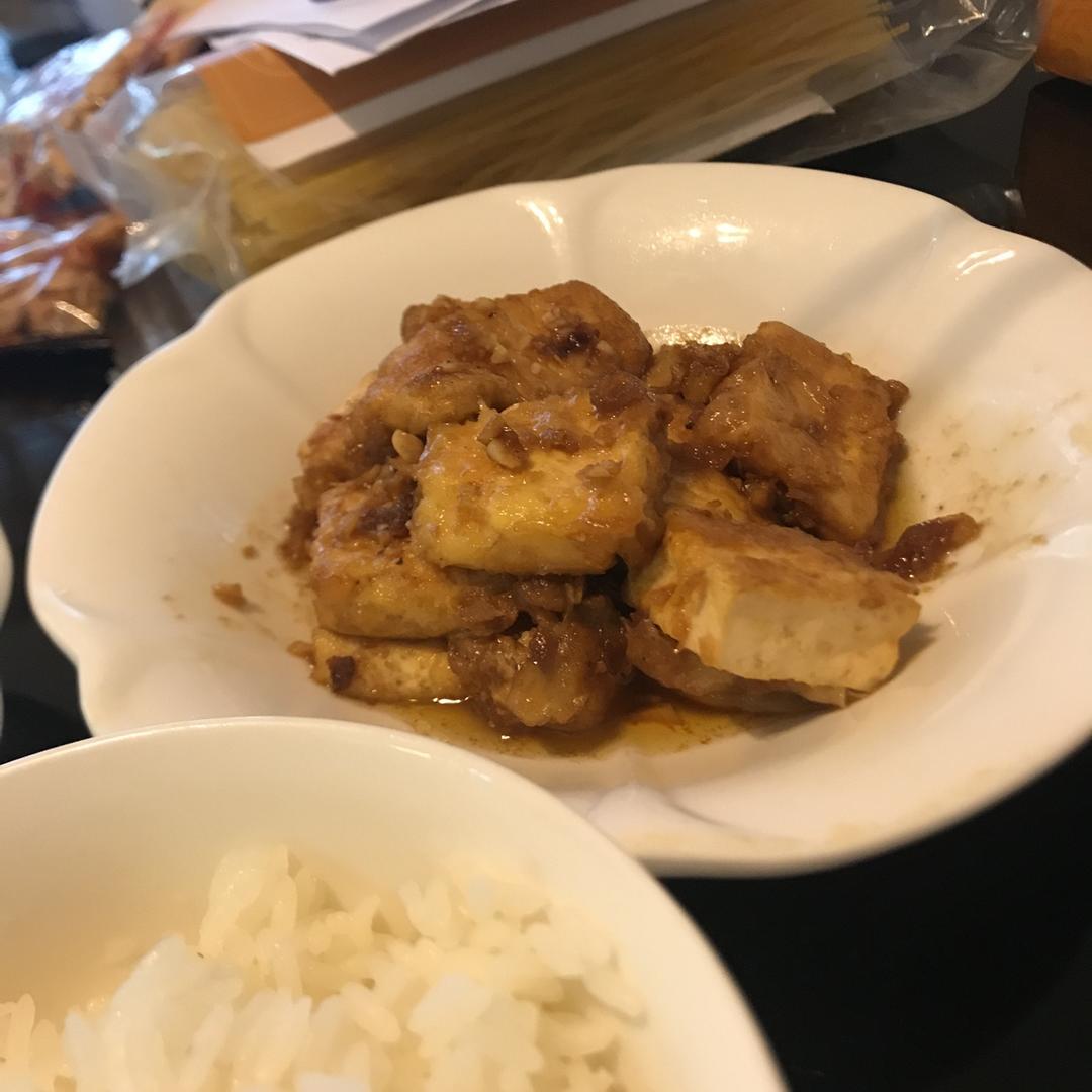 无敌好吃的香煎豆腐