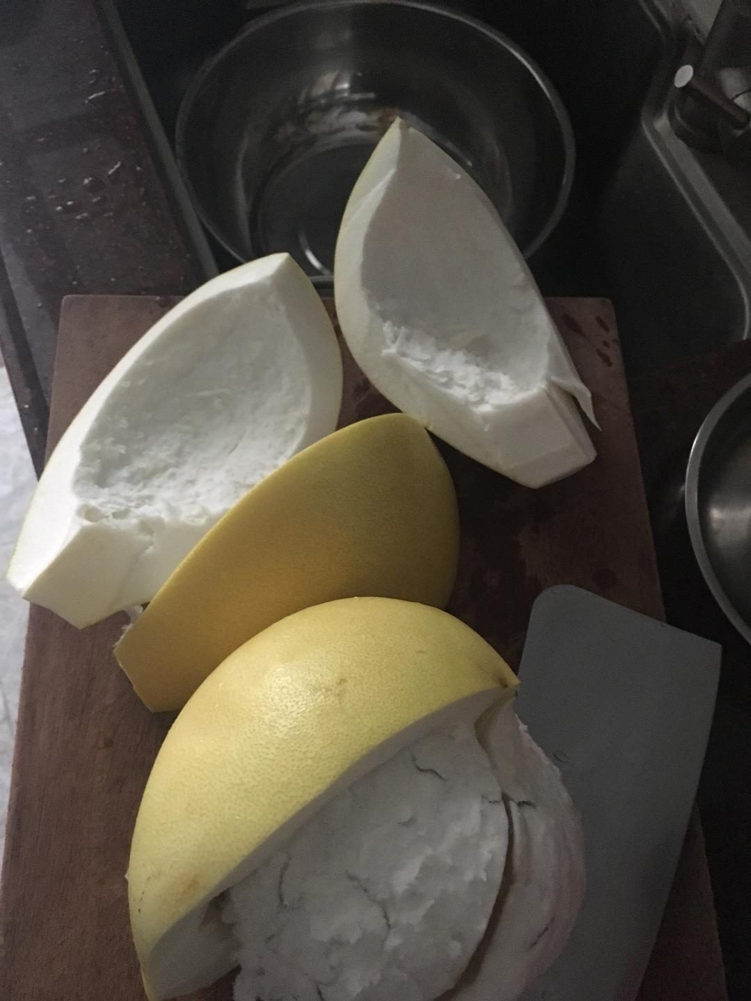 柚皮糖的做法 步骤1