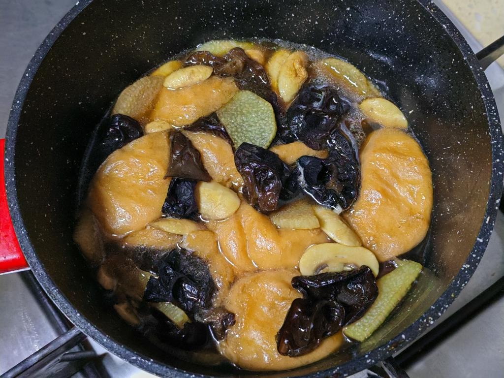 素炒油面筋（炒菜）