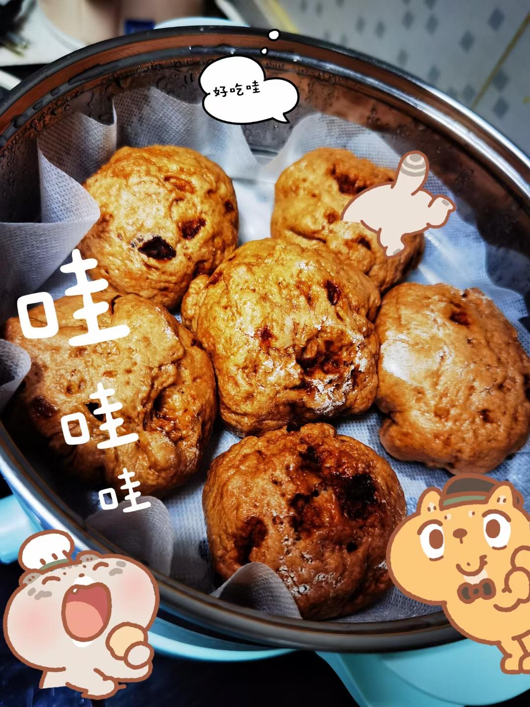 红糖开花馒头（朱厘米配方面包机版）