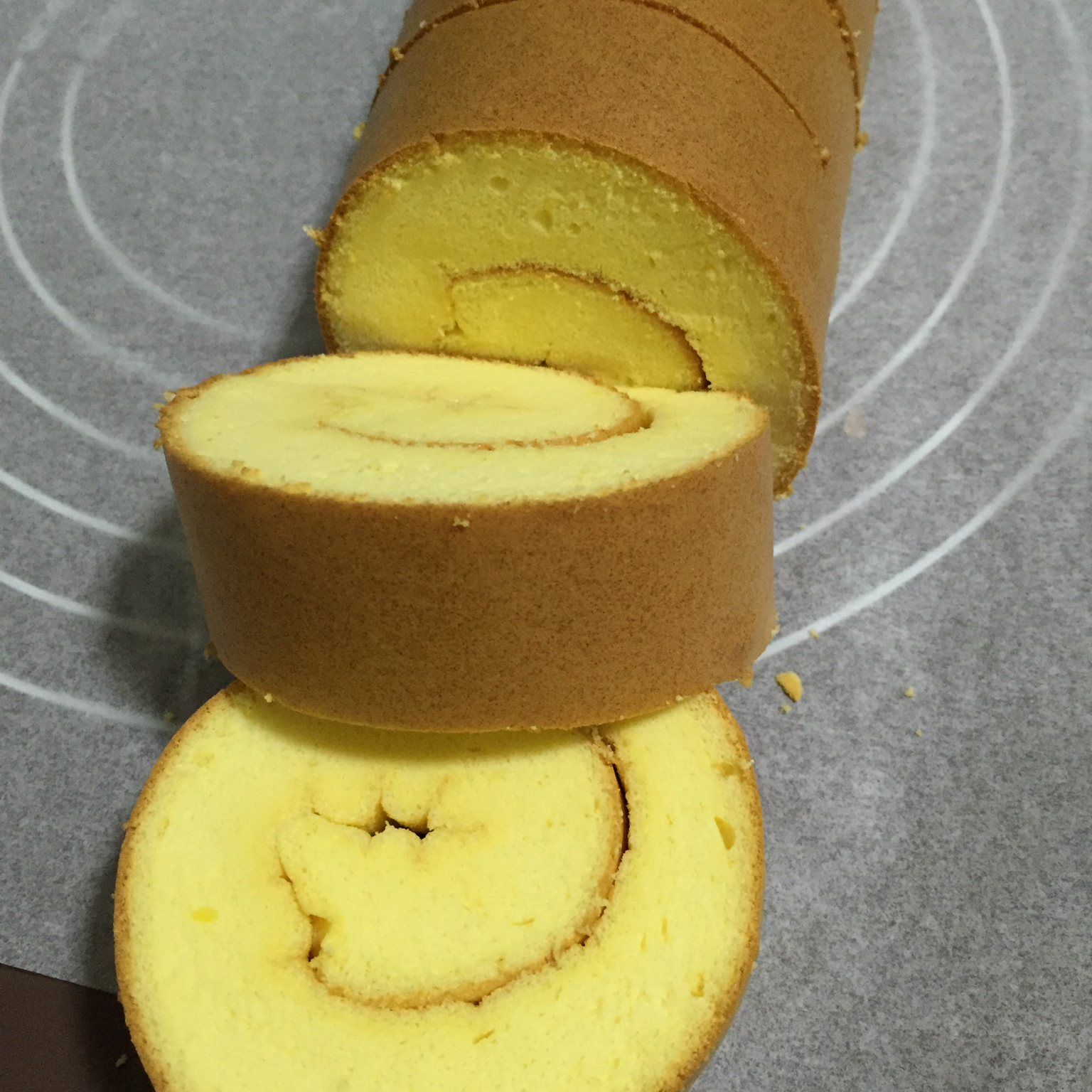 原味蛋糕卷