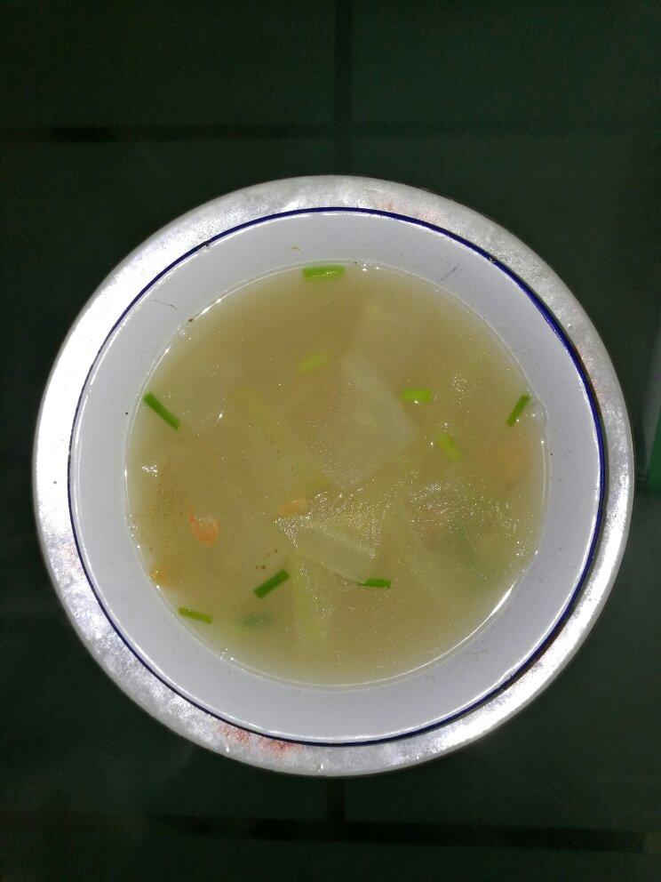 冬瓜虾皮汤