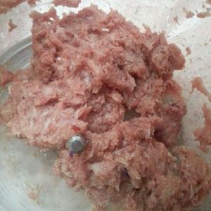 苦瓜酿薯泥肉沫的做法 步骤3