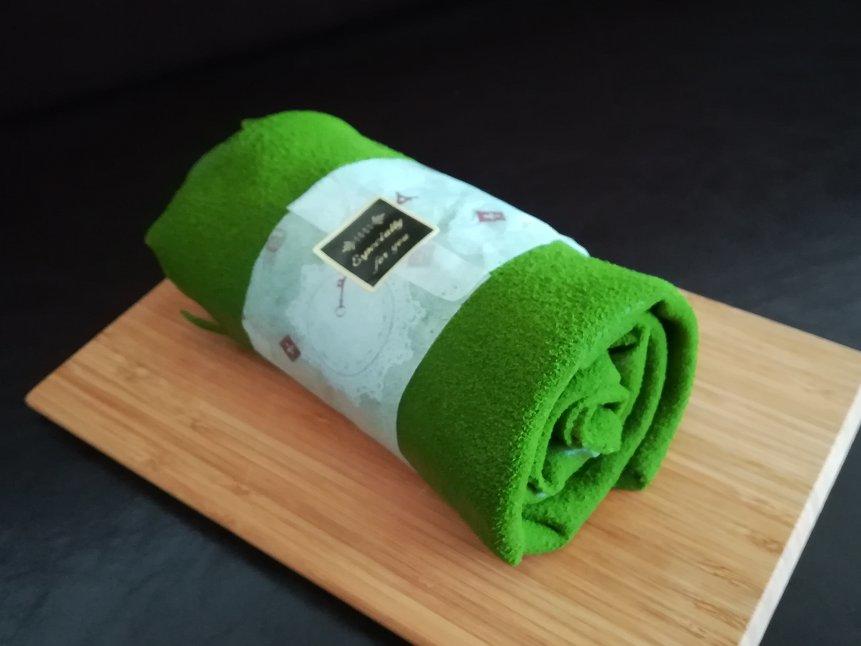 【抹茶毛巾卷】