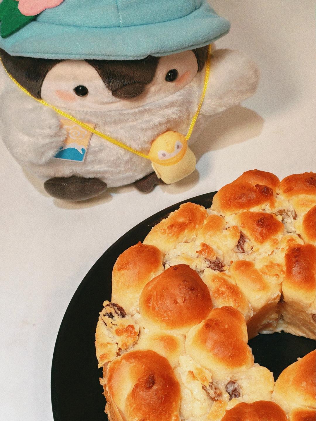 椰蓉奶酪堡垒包