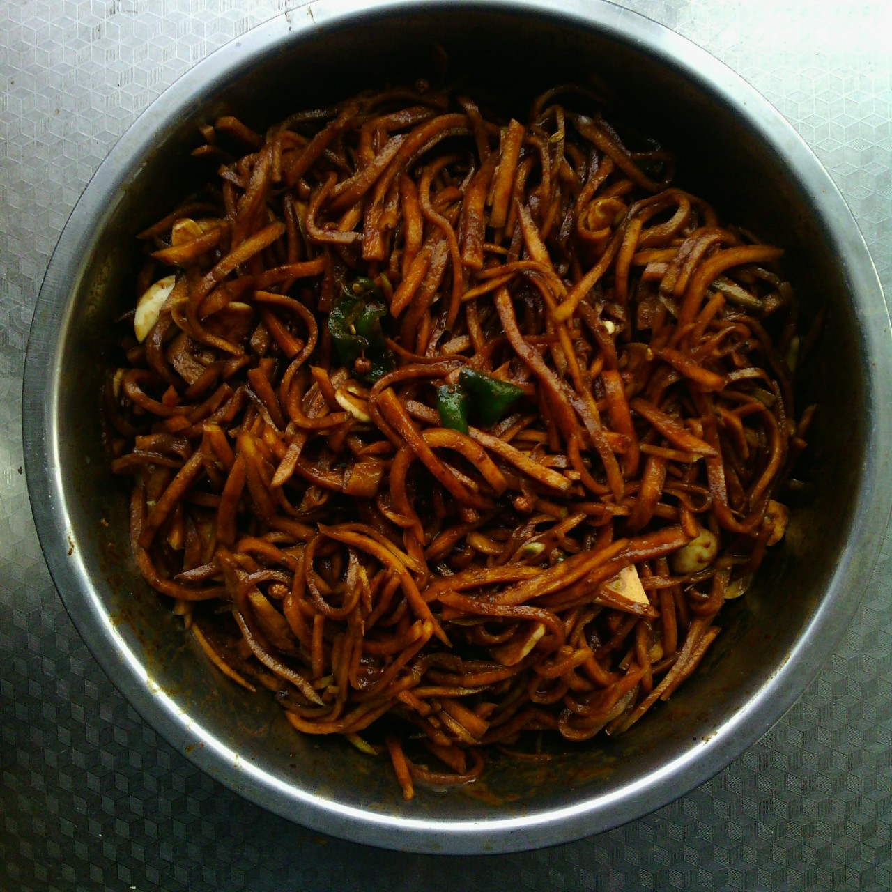 天香百合做的腌芥菜疙瘩憋辣菜丝刺激好吃的小咸菜