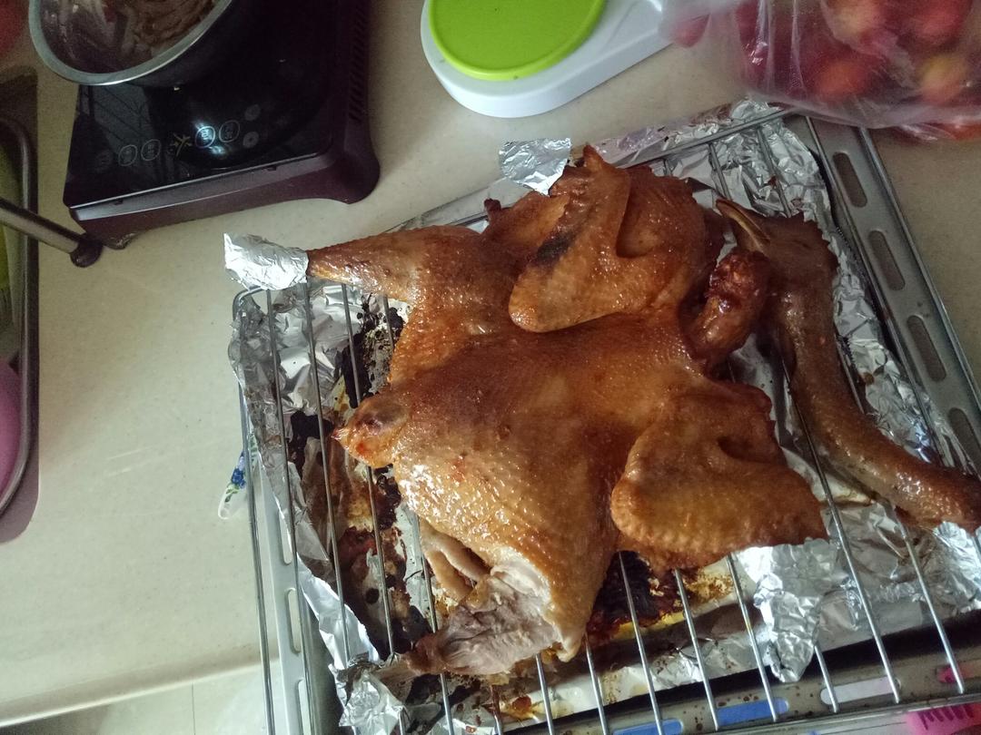 袋袋烤鸡--自制腌料+脆皮秘籍