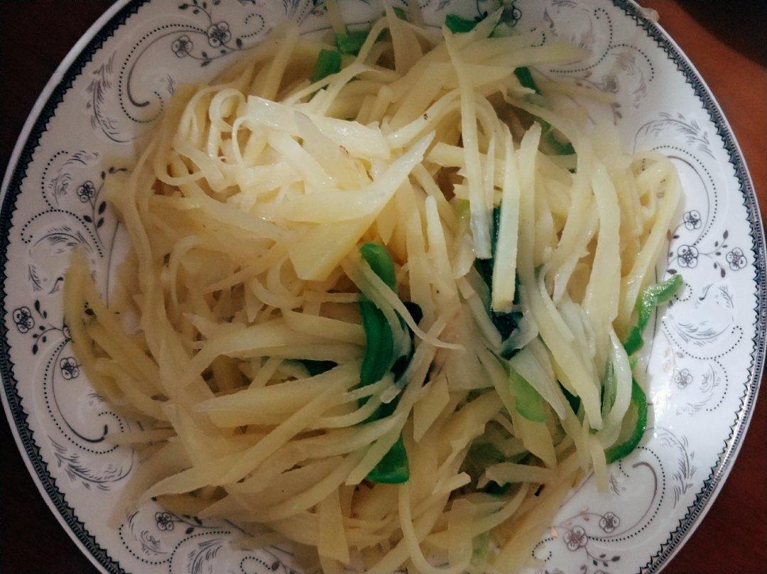 青椒土豆丝