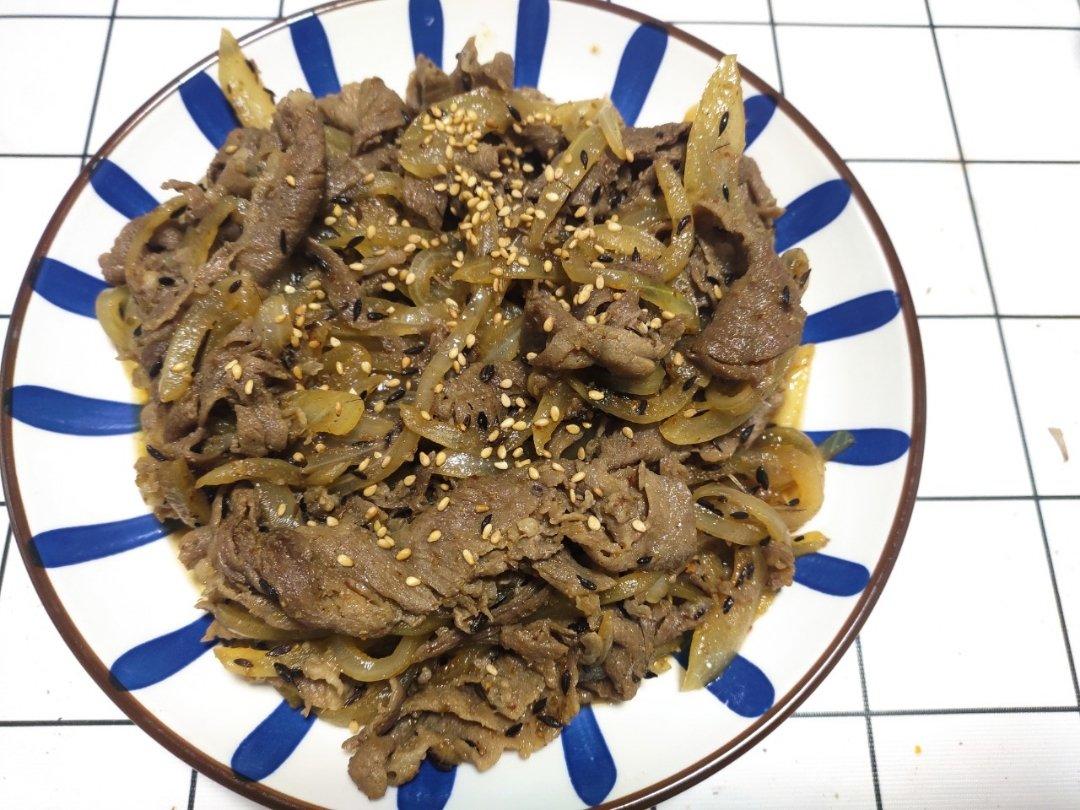 快手菜孜然牛肉