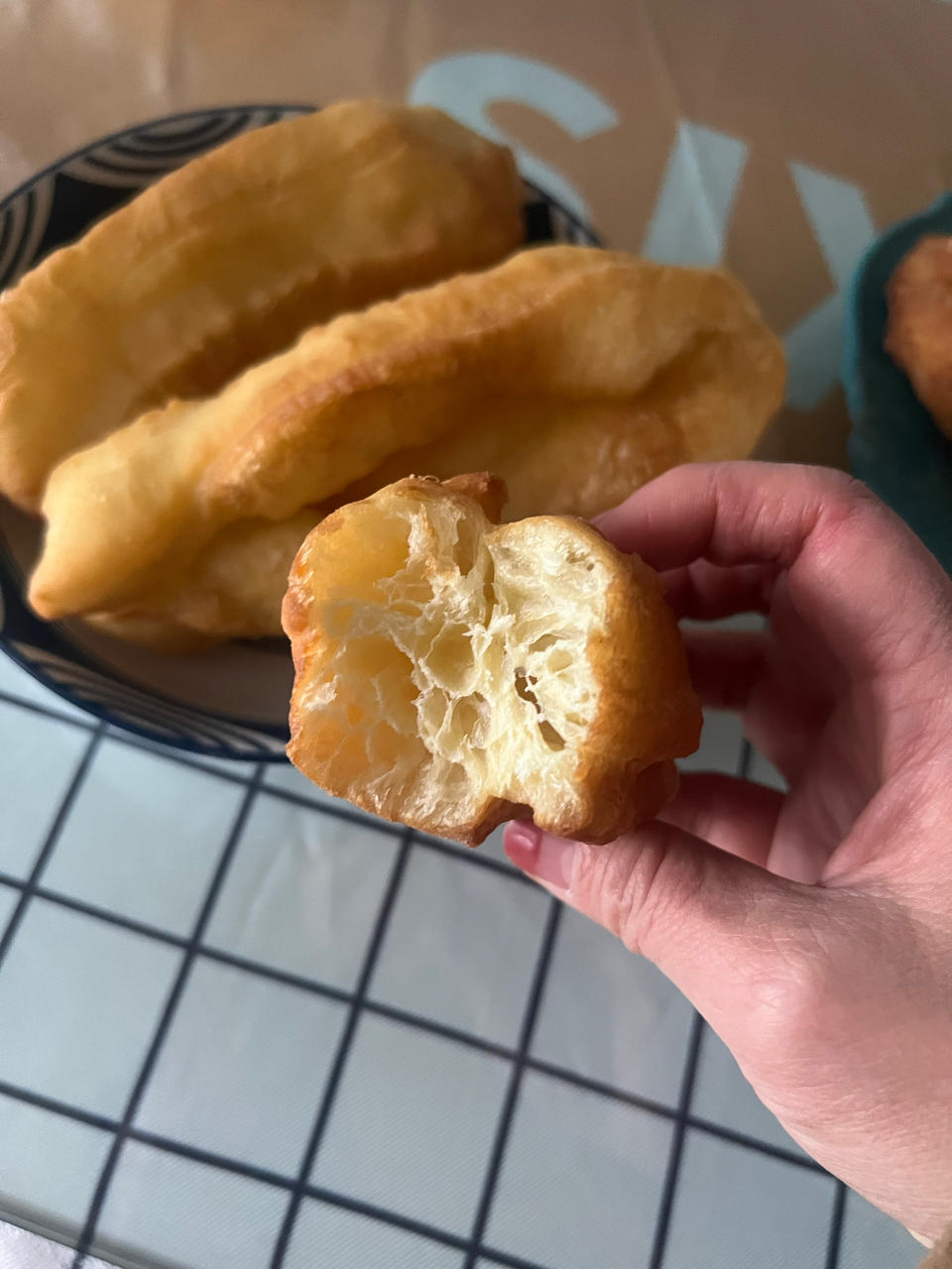 快手早餐～自制油条（酵母版，不含泡打粉、膨松剂）