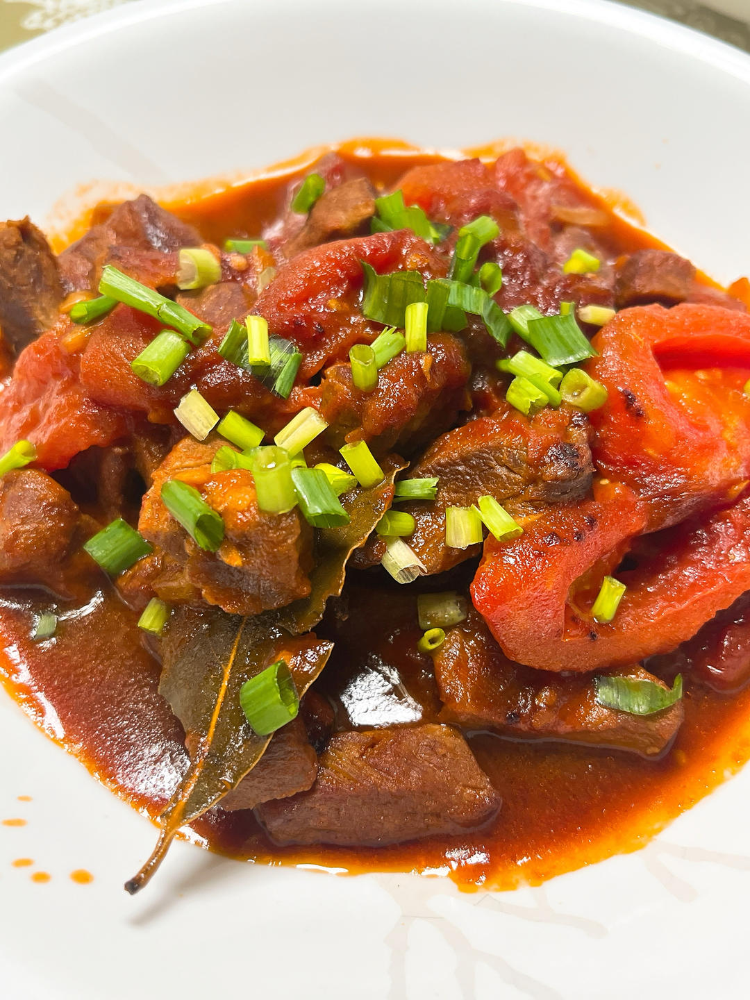 番茄土豆炖牛肉