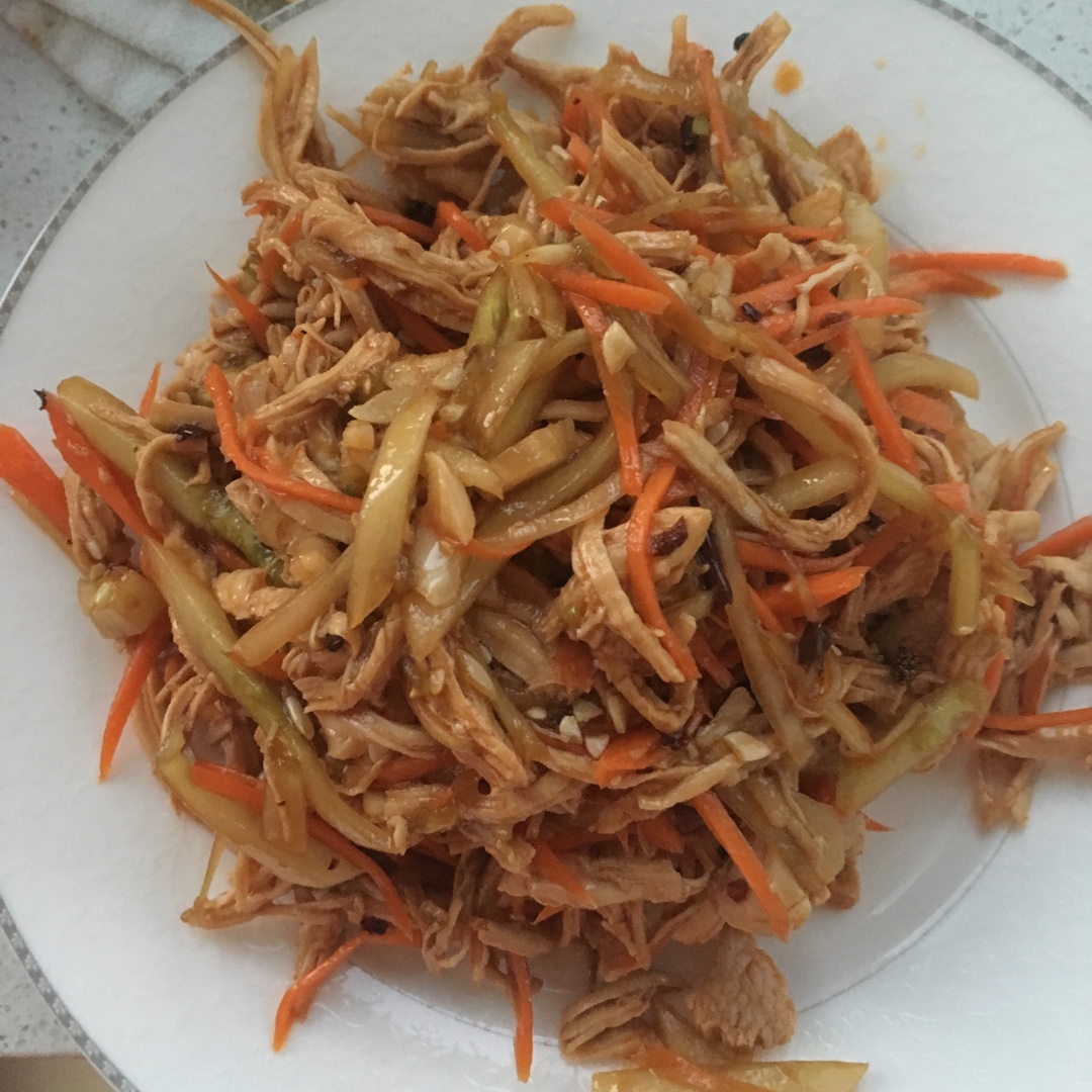 麻辣鸡丝