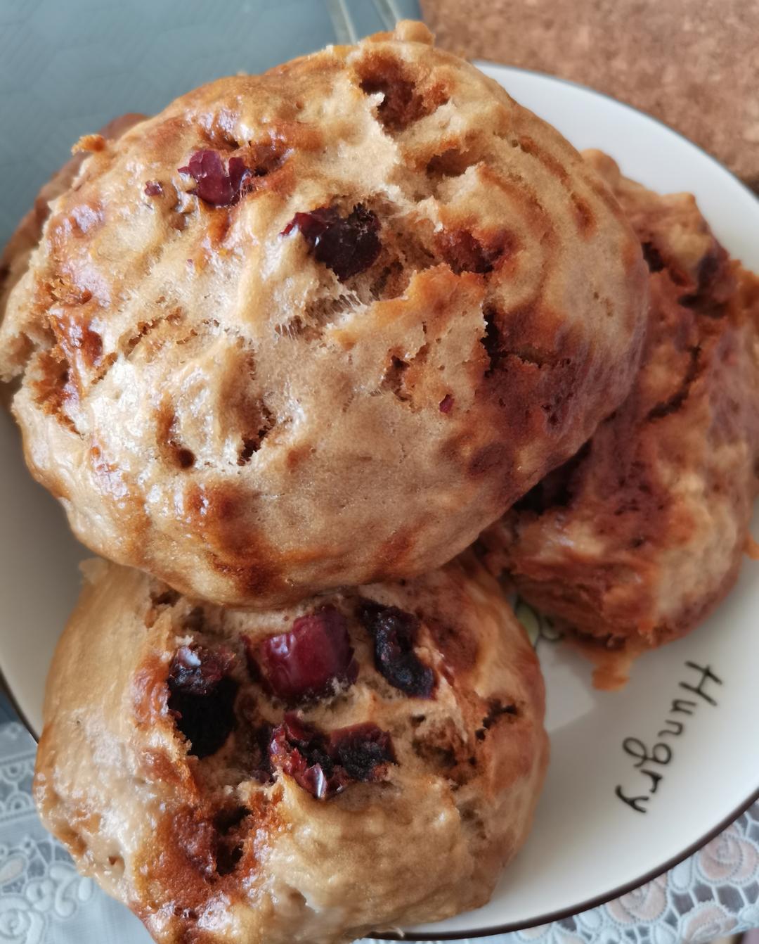 红糖开花馒头（无泡打粉）普通中筋面粉，低甜度有嚼劲