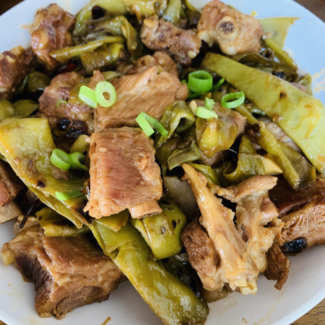 排骨炖豆角