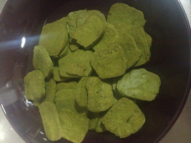 无糖抹茶饼干