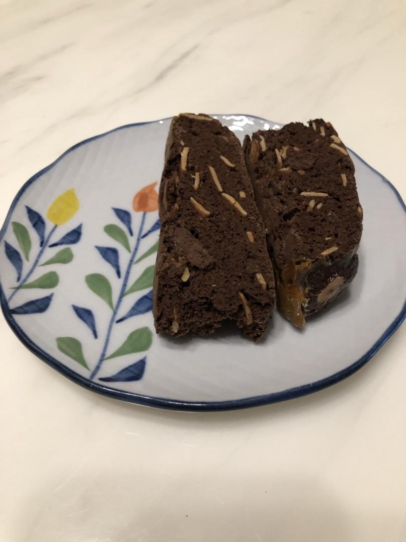 无油杏仁巧克力意式脆饼丨健康·零食（附7个意式脆饼成功要点）