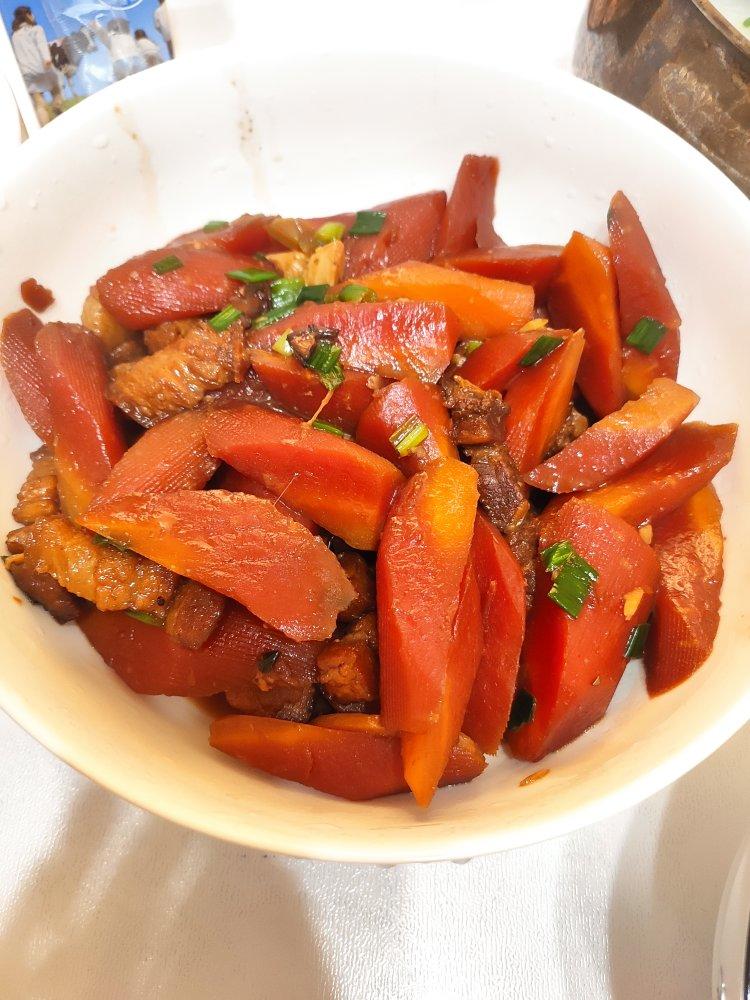 红烧肉炖土豆（丝毫不腻）