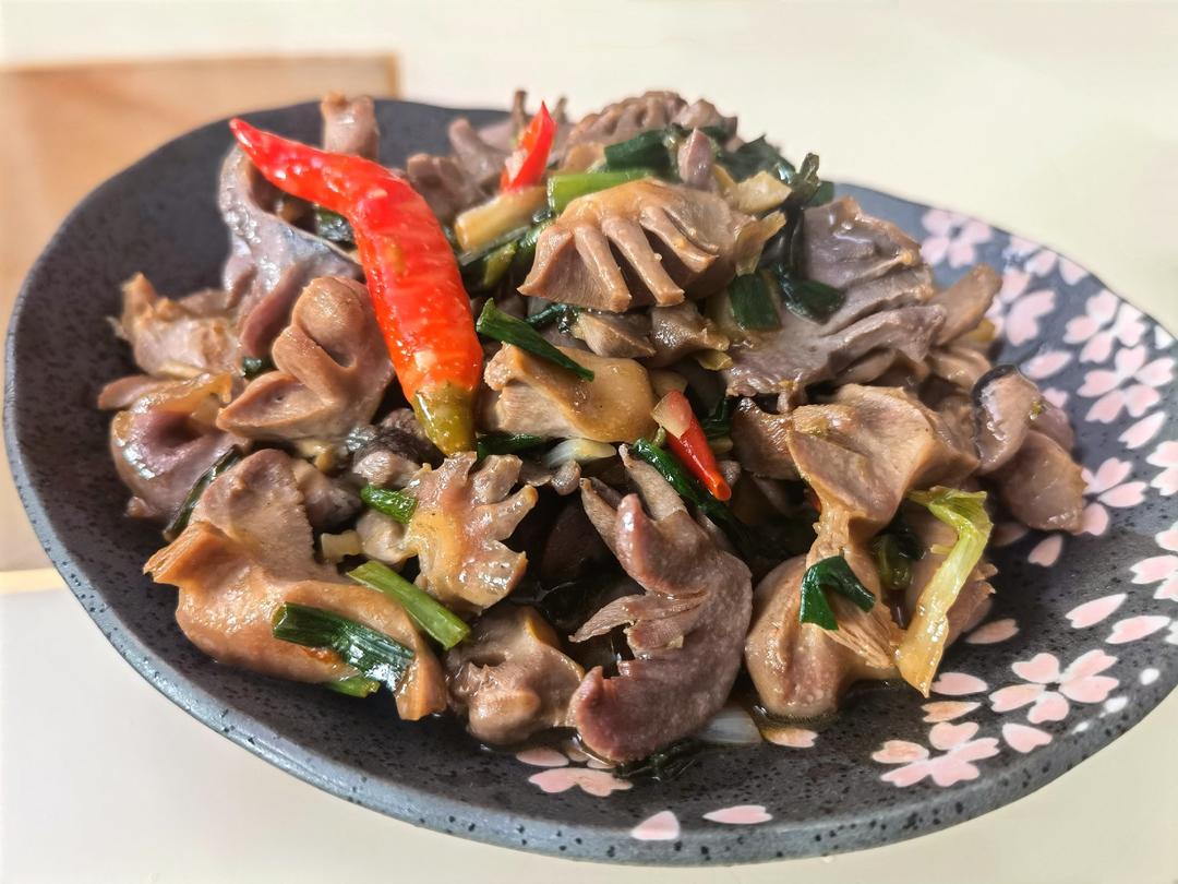 湖南口味香辣鸡胗