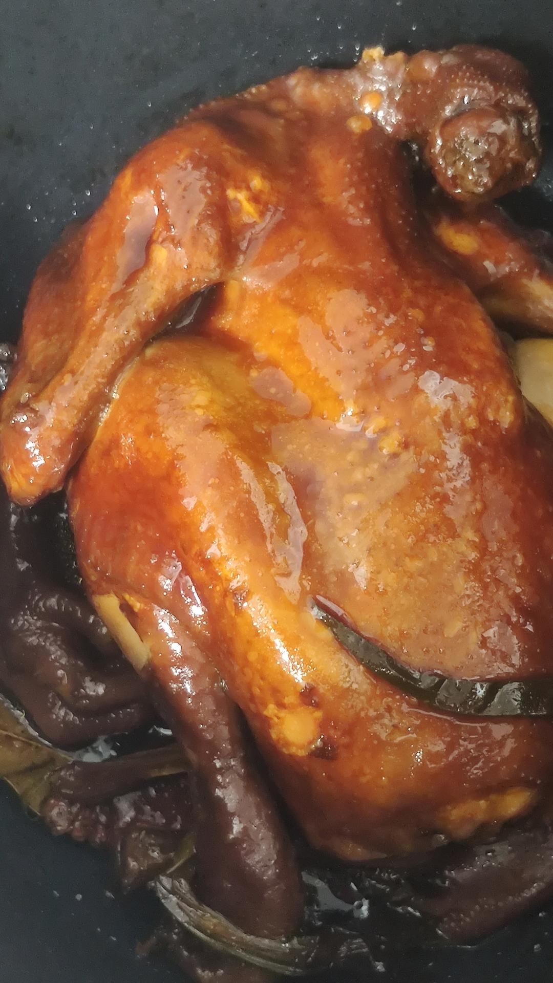嘉欣麻麻rebecca做的家常菜电饭锅～酱油鸡