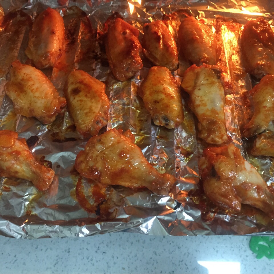 奥尔良鸡翅烤箱版