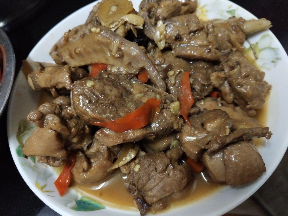 红烧鸭肉