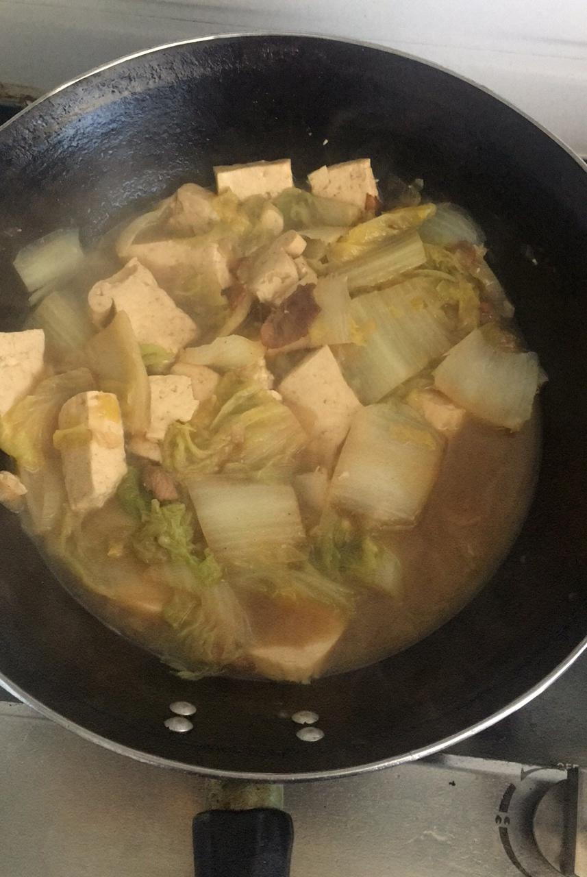 白菜炖豆腐