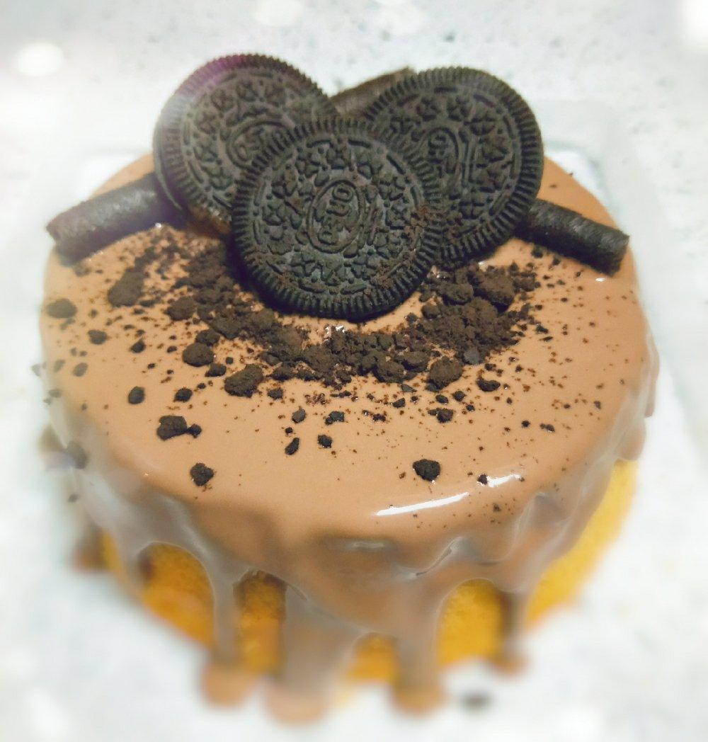 《Tinrry+》醇香爆浆巧克力奶盖蛋糕（6寸配方）