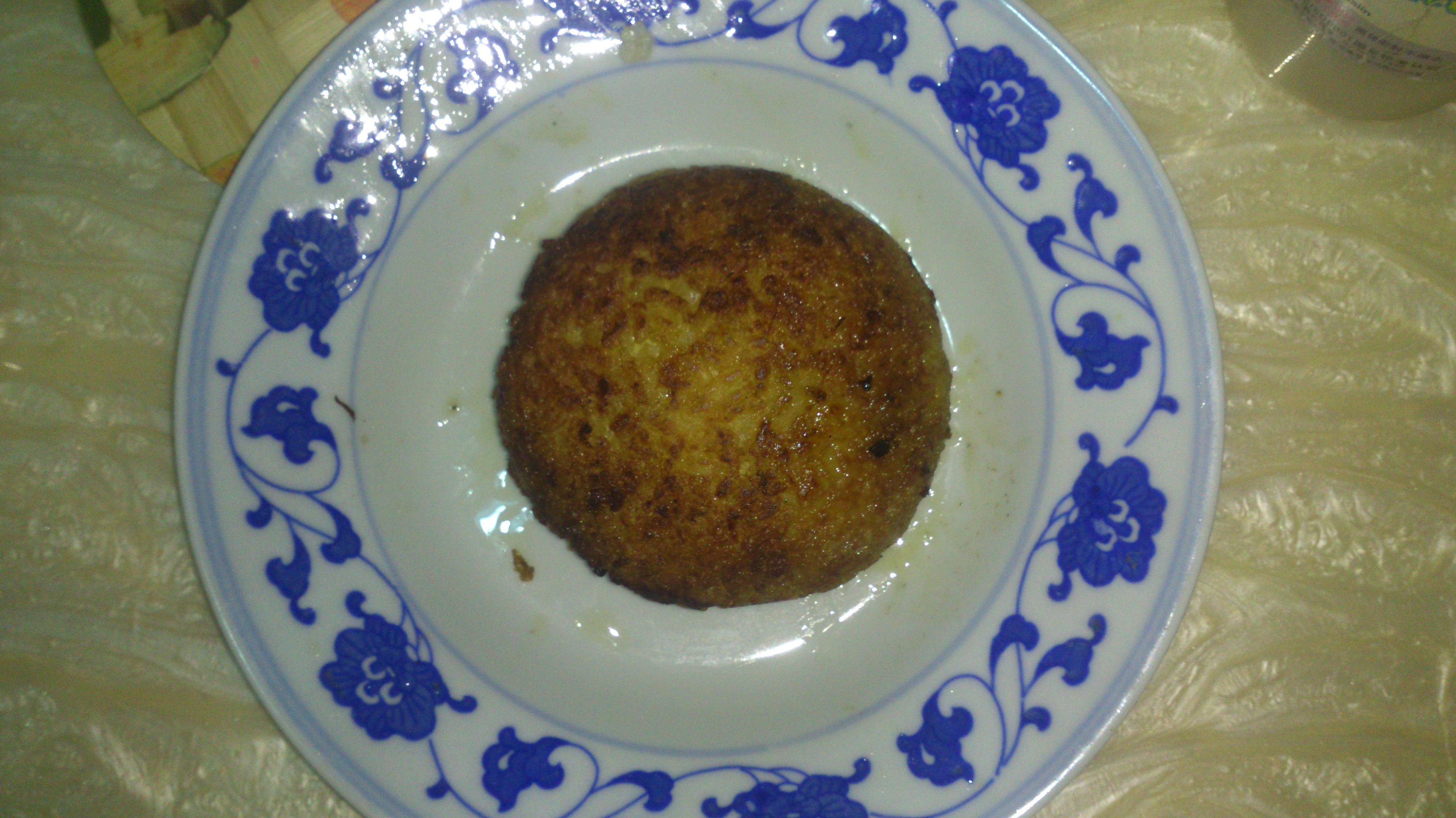 芝士蛋煎饭团
