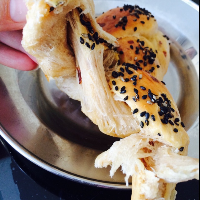 鲜奶油面包～消耗淡奶油之作