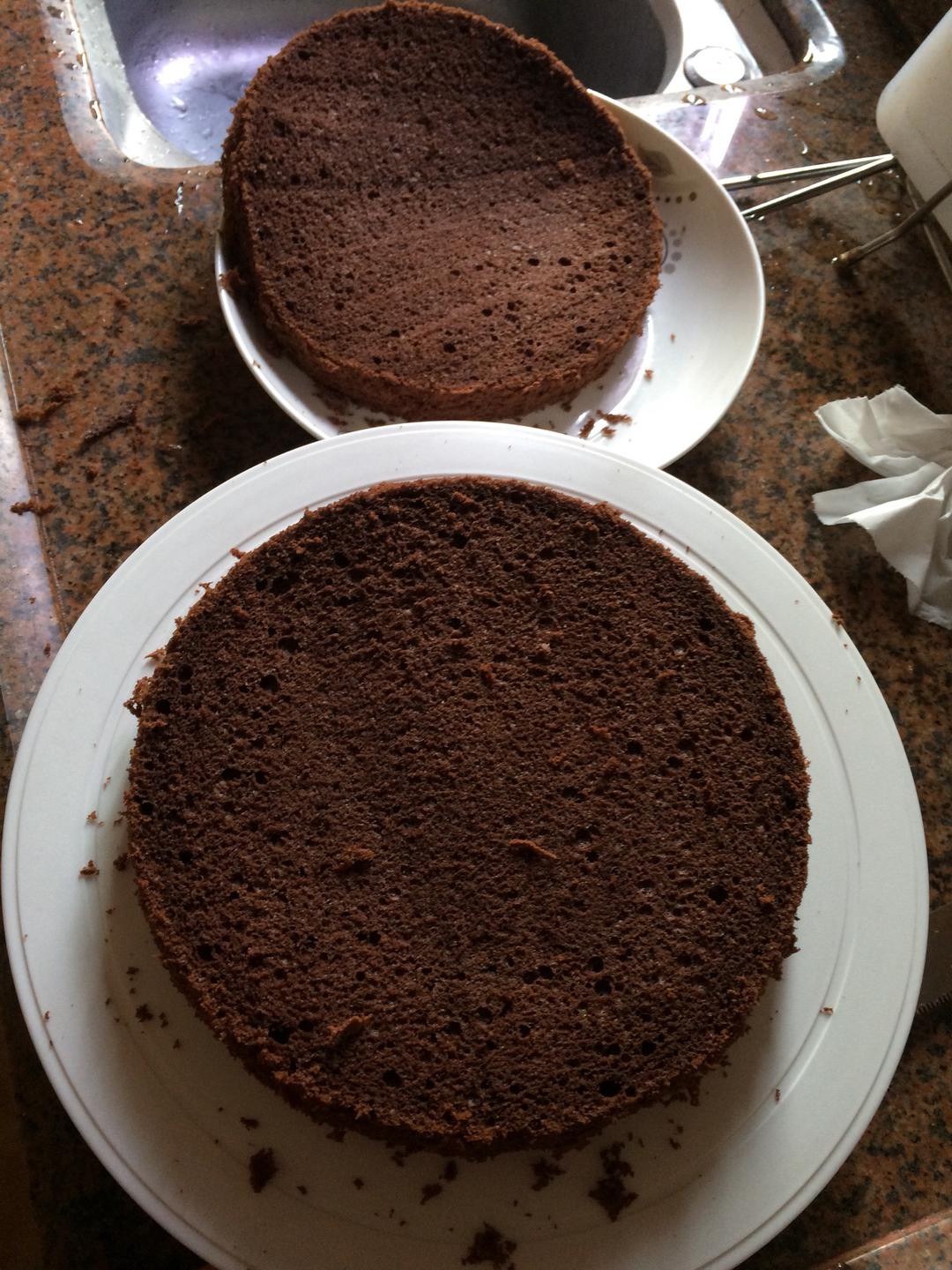 可可蛋糕的做法