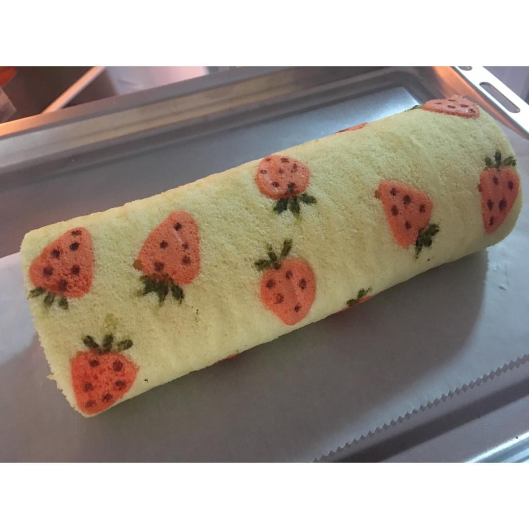 草莓蛋糕卷
