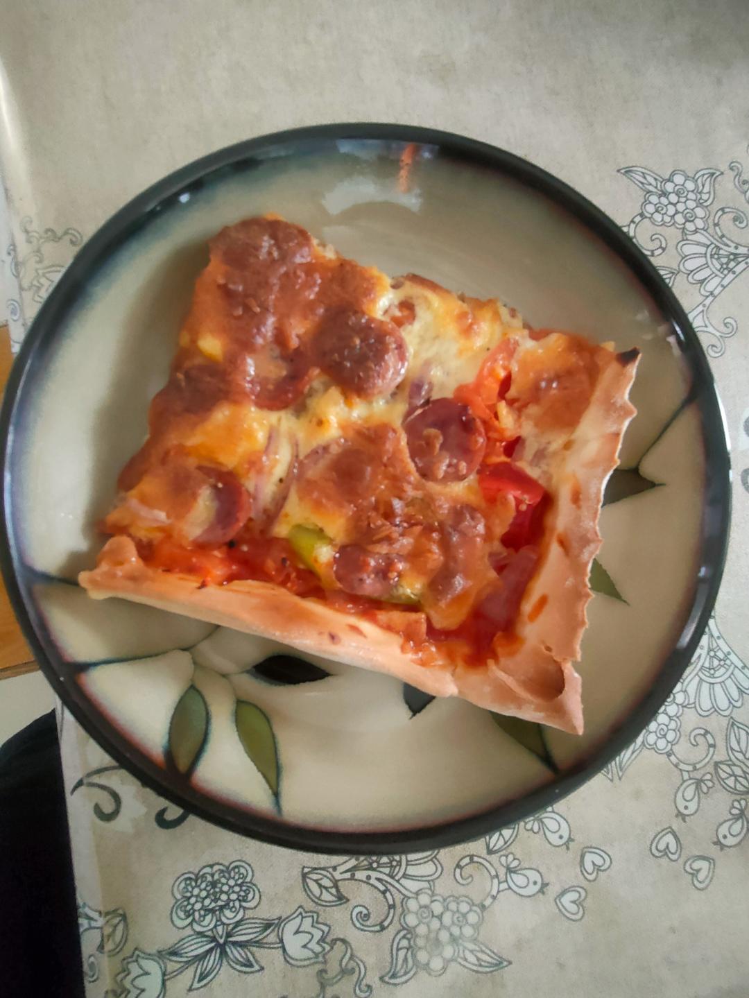 在家做披萨🍕做法超简单，保证你一学就会🙊🙊