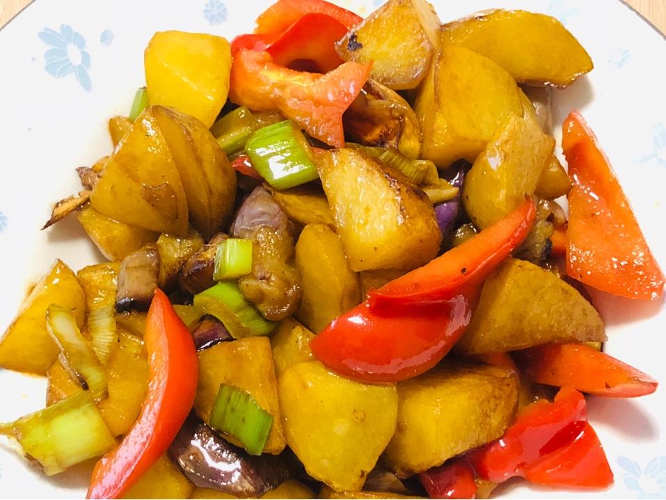 土豆烧茄子