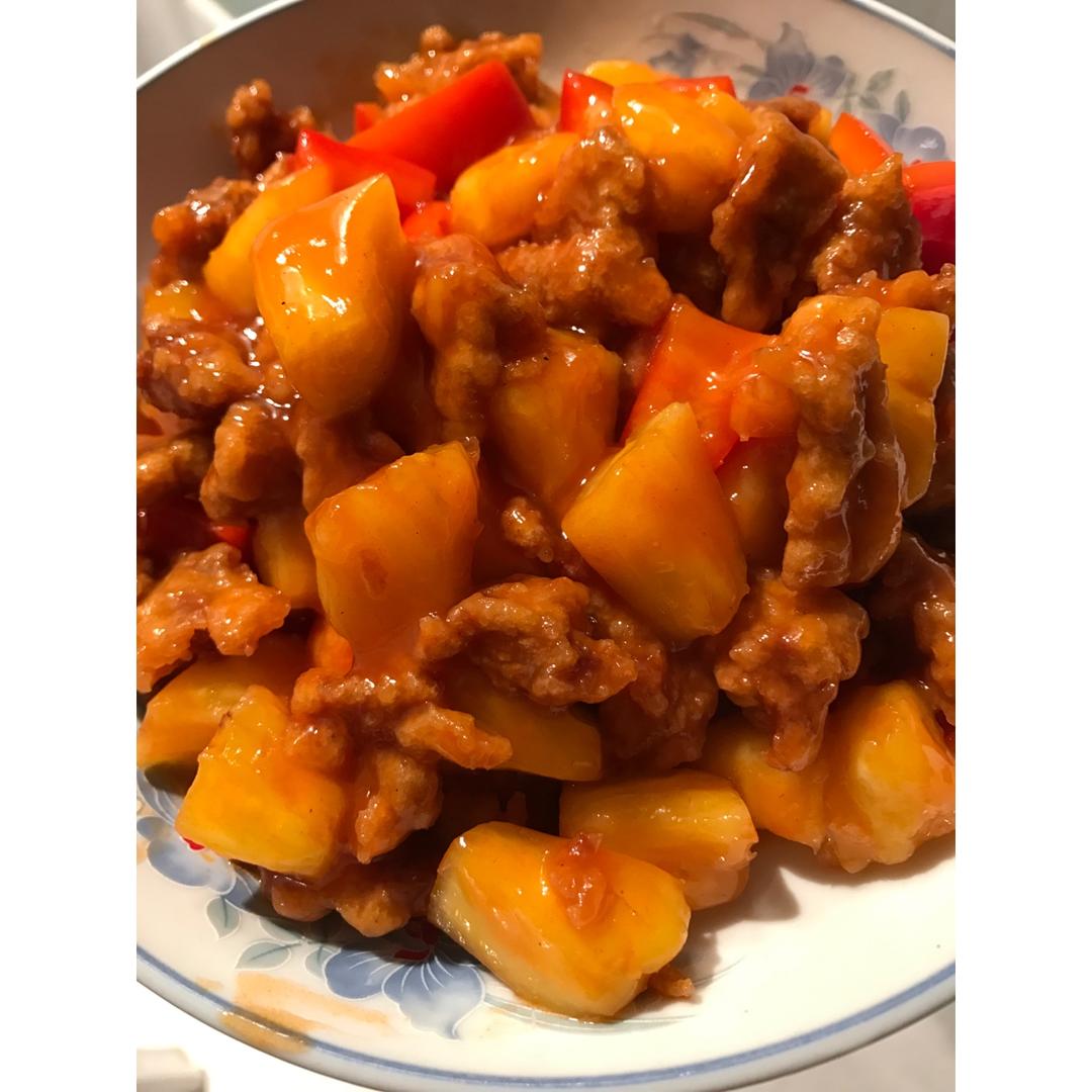 菠萝咕噜肉
