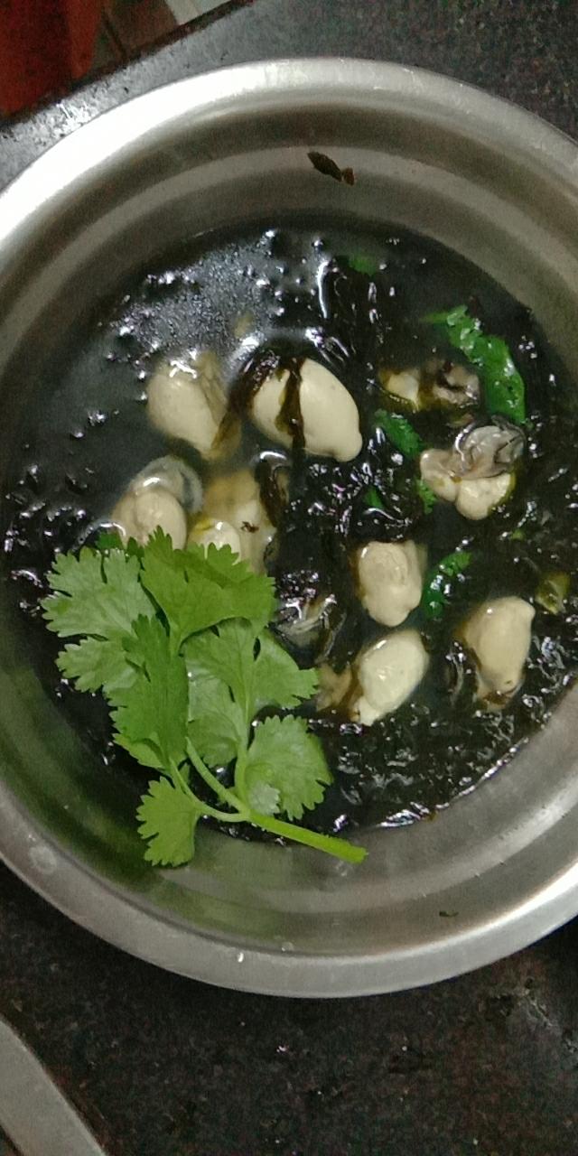 紫菜生蚝汤的做法